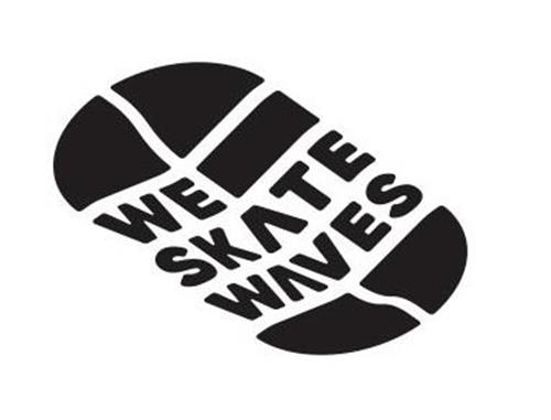 WE SKATE WAVES trademark