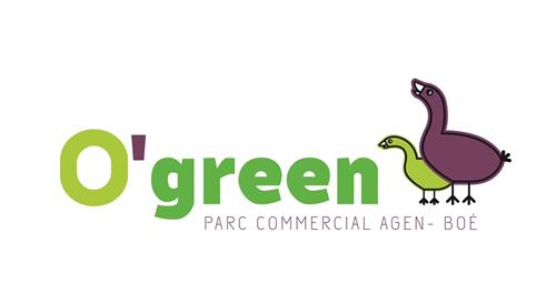 O'green PARC COMMERCIAL AGEN- BOÉ trademark