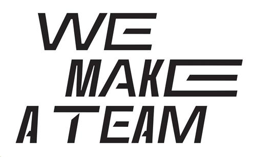 WE MAKE A TEAM trademark