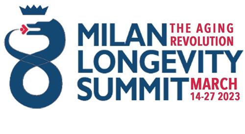 MILAN  LONGEVITY SUMMIT THE AGING REVOLUTION MARCH 14-27-2023 trademark