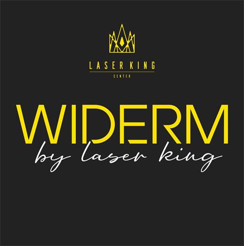 WIDERM by laser king LASER KING CENTER trademark