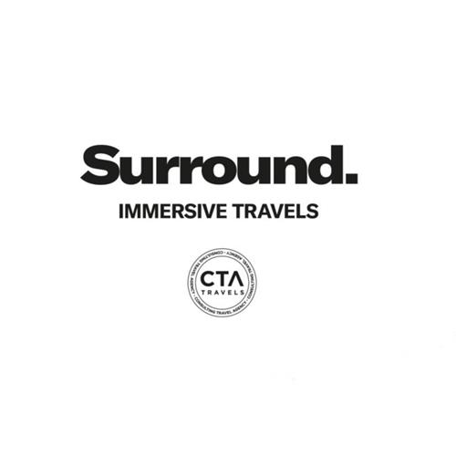 Surround . IMMERSIVE TRAVELS AGENCY CTA TRAVELS CONSULTING TRAVEL CONSULTING AGENCY trademark