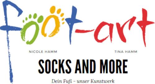 foot - art NICOLE HAMM TINA HAMM SOCKS AND MORE Dein Fuß - unser Kunstwerk trademark