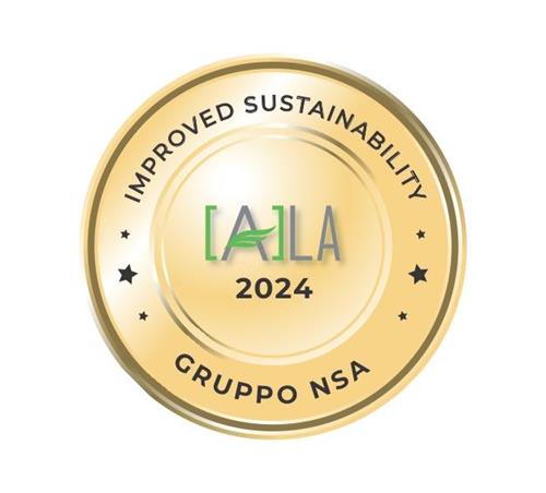 IMPROVED SUSTAINABILITY ALA 2024 GRUPPO NSA trademark