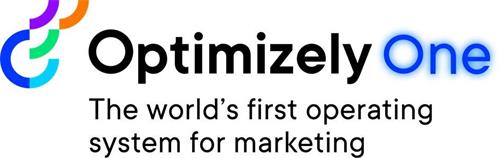 Optimizely One The world's first operating system for marketing trademark