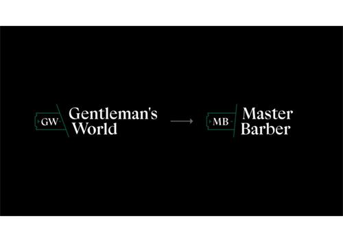 GW Gentleman's World MB Master Barber trademark