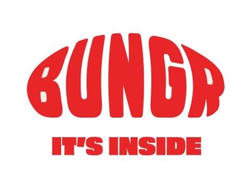 BUNGR IT'S INSIDE trademark