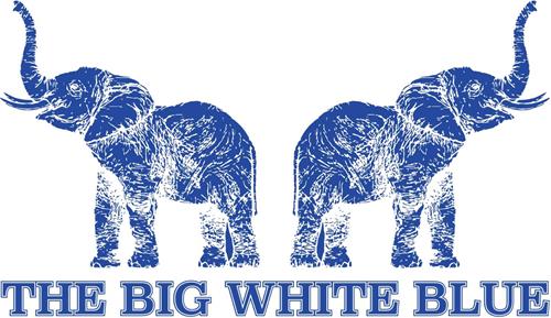 THE BIG WHITE BLUE trademark