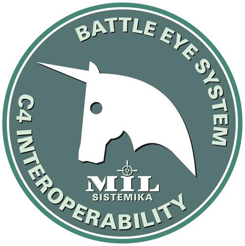 MIL SISTEMIKA BATTLE EYE SYSTEM C4 INTEROPERABILITY trademark