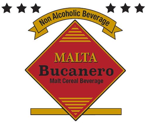 Non Alcoholic Beverage MALTA Bucanero Malt Cereal Beverage trademark