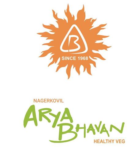 B SINCE 1968 NAGERKOVIL ARYA BHAVAN HEALTHY VEG trademark