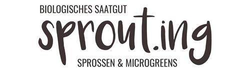 BIOLOGISCHES SAATGUT sprout.ing SPROSSEN & MICROGREENS trademark