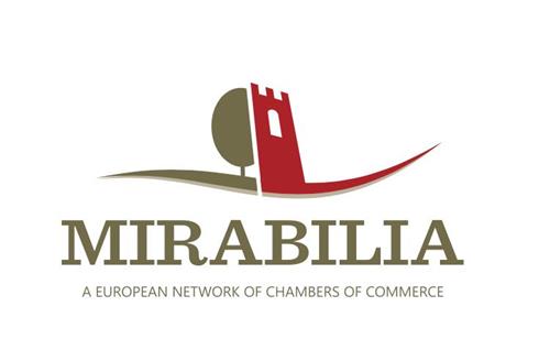 MIRABILIA A EUROPEAN NETWORK OF CHAMBERS OF COMMERCE trademark