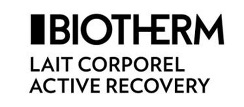 BIOTHERM LAIT CORPOREL ACTIVE RECOVERY trademark