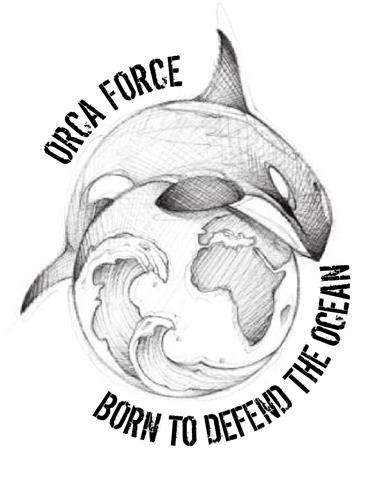 ORCA FORCE BORN TO DEFEND THE OCEAN trademark