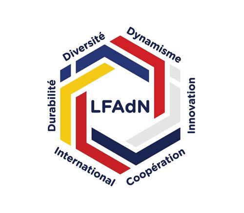 Diversité, Dynamisme, Innovation, Coopération, International, Durabilité; LFAdN trademark