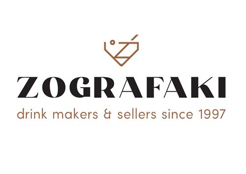 ZOGRAFAKI drink makers & sellers since 1997 trademark