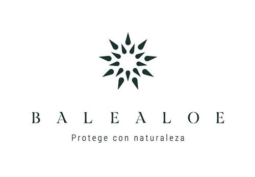 BALE ALOE Protege con naturaleza trademark