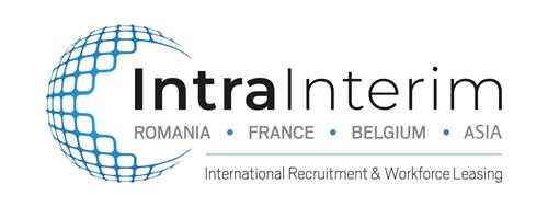 Intralnterim ROMANIA FRANCE BELGIUM ASIA International Recruitment & Workforce Leasing trademark