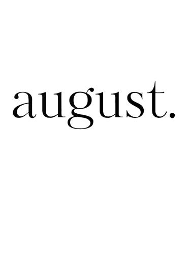 august. trademark