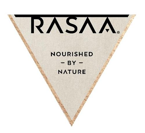 RASAA NOURISHED -BY- NATURE trademark