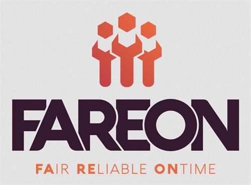 FAREON FAIR RELIABLE ONTIME trademark