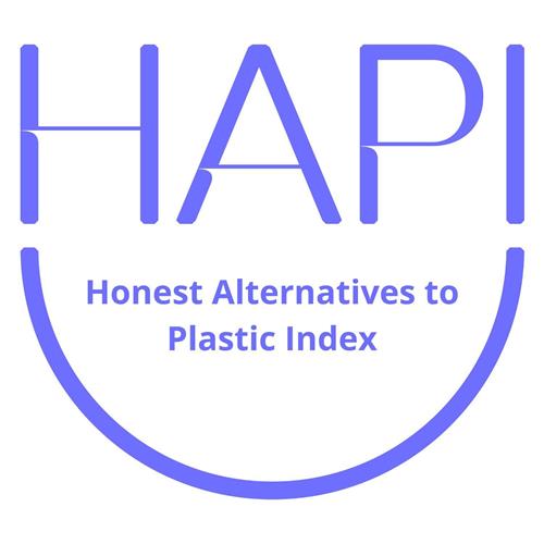 HAPI Honest Alternatives to Plastic Index trademark