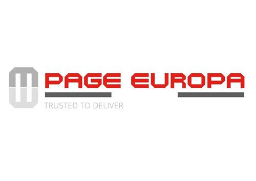 M PAGE EUROPA TRUSTED TO DELIVER trademark