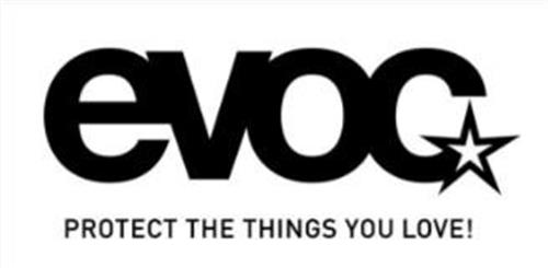 evoc PROTECT THE THINGS YOU LOVE ! trademark