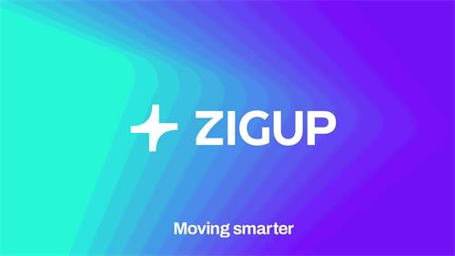 ZIGUP Moving smarter trademark