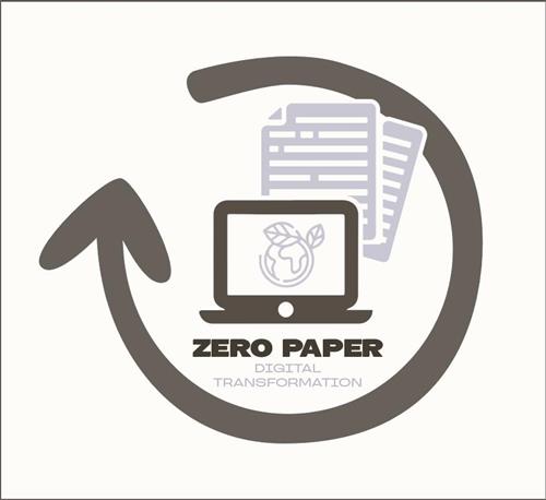 ZERO PAPER DIGITAL TRANSFORMATION trademark