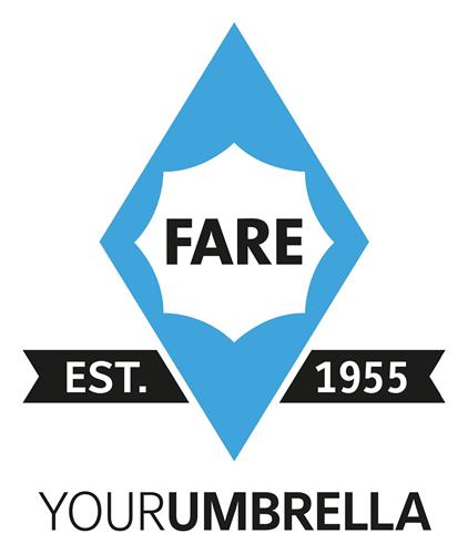 FARE EST. 1955 YOURUMBRELLA trademark