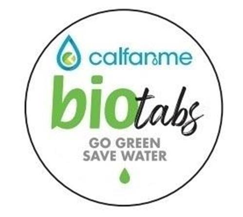 calfarme biotabs GO GREEN SAVE WATER trademark