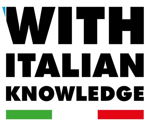 WITH ITALIAN KNOWLEDGE trademark