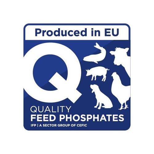 PRODUCED IN EU Q QUALITY FEED PHOSPHATES IFP A SECTOR GROUP OF CEFIC trademark