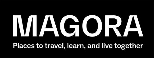 MAGORA Places to travel , learn , and live together trademark