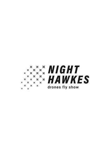 NIGHT HAWKES drones fly show trademark