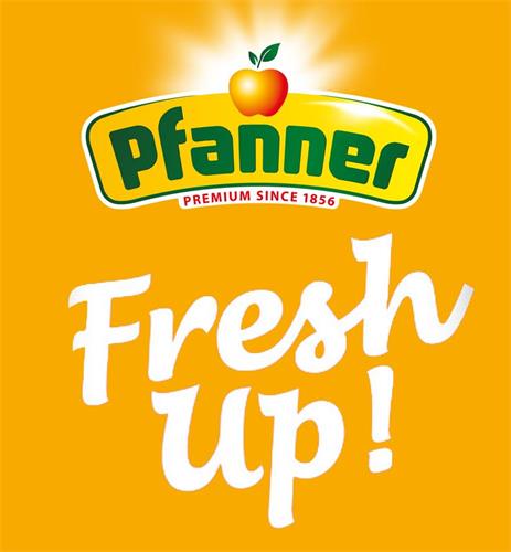 Pfanner PREMIUM SINCE 1856 Fresh up ! trademark