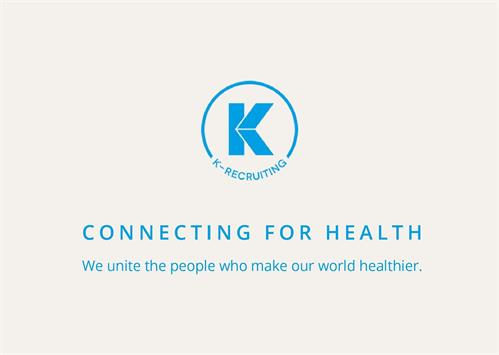 K K - RECRUITING CONNECTING FOR HEALTH We unite the people who make our world healthier . trademark