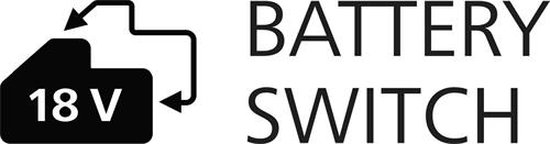 18 V BATTERY SWITCH trademark