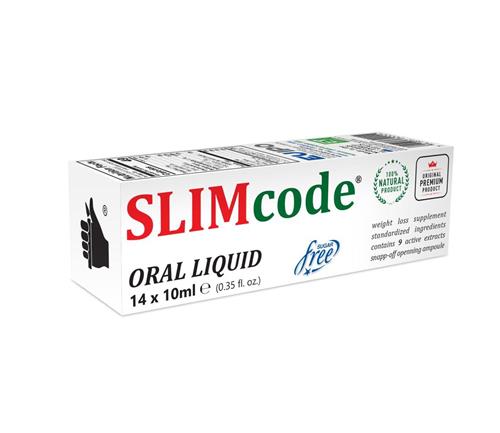 SLIMcode ORAL LIQUID trademark