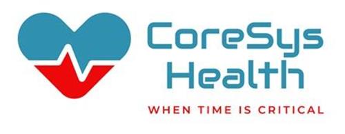 CoreSys Health WHEN TIME IS CRITICAL trademark