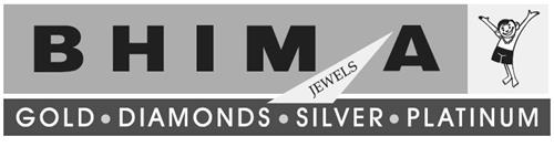 BHIMA JEWELS GOLD DIAMONDS SILVER PLATINUM trademark