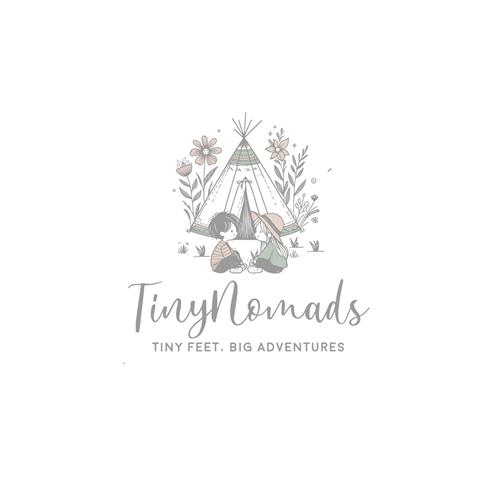 Tiny Nomads TINY FEET, BIG ADVENTURES trademark