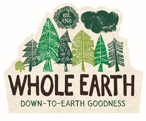 WHOLE EARTH DOWN -TO-EARTH GOODNESS est. 1967 trademark