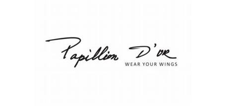 PAPILLON D'OR   WEAR  YOUR WINGS trademark