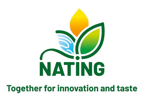 NATING Together for innovation and taste trademark